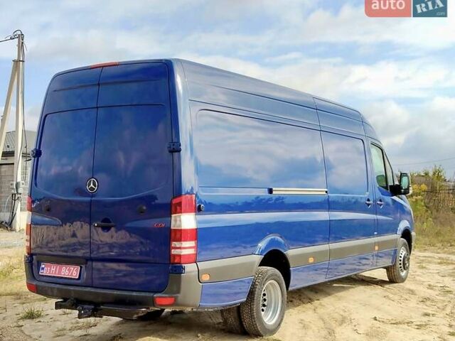 Синий Мерседес Sprinter, объемом двигателя 2.2 л и пробегом 249 тыс. км за 22999 $, фото 9 на Automoto.ua