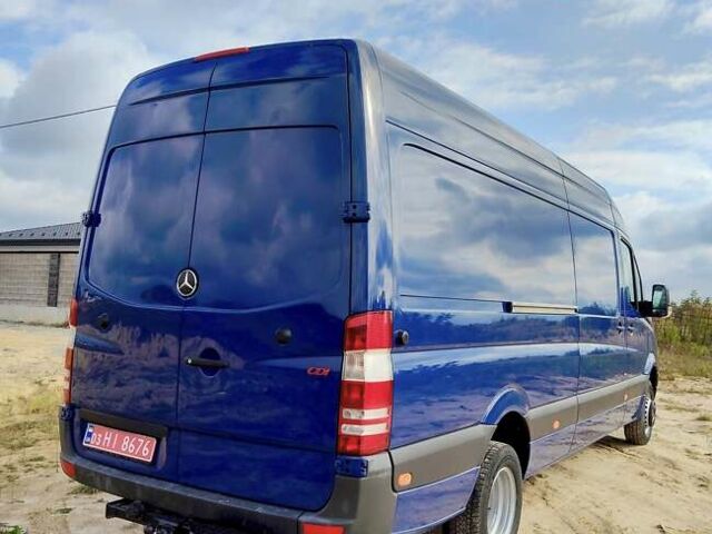 Синий Мерседес Sprinter, объемом двигателя 2.2 л и пробегом 249 тыс. км за 22999 $, фото 17 на Automoto.ua