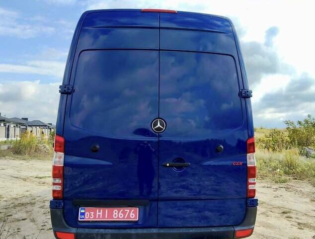 Синий Мерседес Sprinter, объемом двигателя 2.2 л и пробегом 249 тыс. км за 22999 $, фото 16 на Automoto.ua