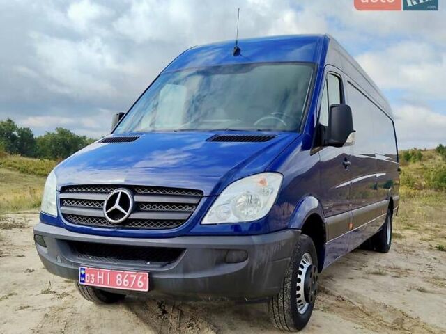Синий Мерседес Sprinter, объемом двигателя 2.2 л и пробегом 249 тыс. км за 22999 $, фото 6 на Automoto.ua