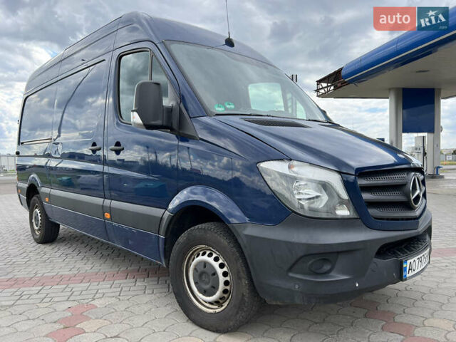 Синий Мерседес Sprinter, объемом двигателя 2.2 л и пробегом 540 тыс. км за 13500 $, фото 17 на Automoto.ua
