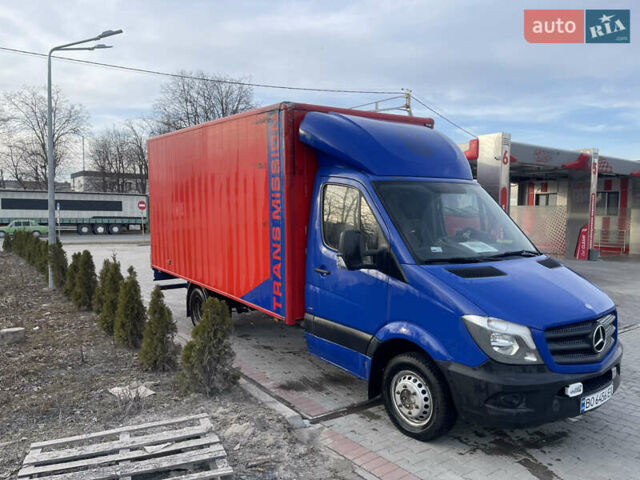 Синий Мерседес Sprinter, объемом двигателя 2.14 л и пробегом 494 тыс. км за 16999 $, фото 1 на Automoto.ua