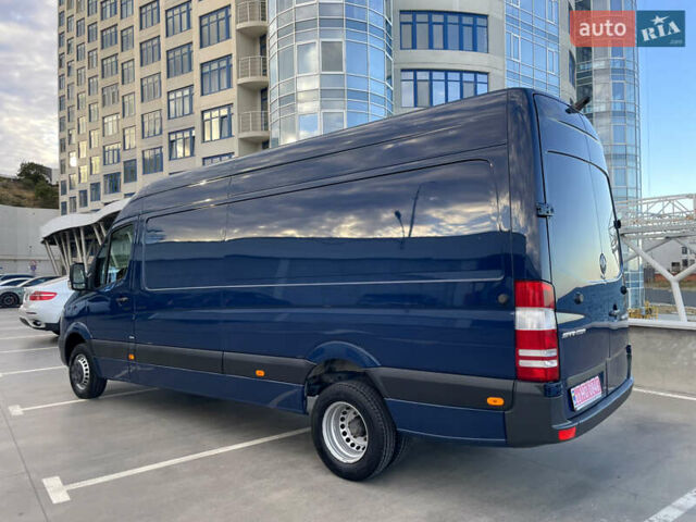 Синій Мерседес Sprinter, об'ємом двигуна 2.2 л та пробігом 215 тис. км за 27500 $, фото 68 на Automoto.ua