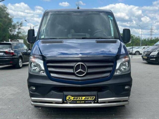 Синий Мерседес Sprinter, объемом двигателя 2.2 л и пробегом 172 тыс. км за 26500 $, фото 1 на Automoto.ua