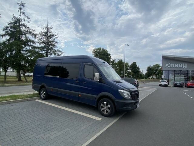 Мерседес Sprinter 2014 в Коломые на Automoto.ua Синий Мерседес Sprinter, объемом двигателя 2.1 л и пробегом 880 тыс. км за 18500 $, фото 3 на Automoto.ua