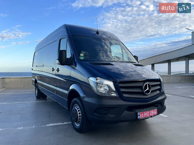 Синій Мерседес Sprinter, об'ємом двигуна 2.2 л та пробігом 215 тис. км за 27500 $, фото 23 на Automoto.ua