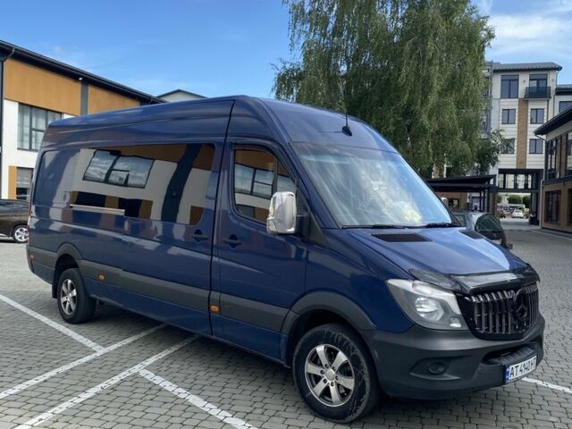 Мерседес Sprinter 2014 в Коломые на Automoto.ua Синий Мерседес Sprinter, объемом двигателя 2.1 л и пробегом 880 тыс. км за 18500 $, фото 1 на Automoto.ua
