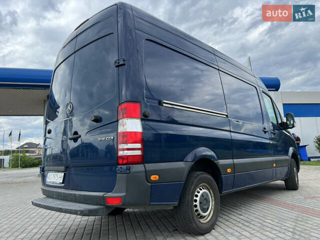 Синий Мерседес Sprinter, объемом двигателя 2.2 л и пробегом 540 тыс. км за 13500 $, фото 16 на Automoto.ua