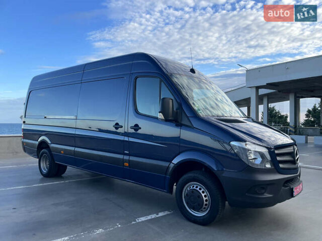 Синій Мерседес Sprinter, об'ємом двигуна 2.2 л та пробігом 215 тис. км за 27500 $, фото 19 на Automoto.ua
