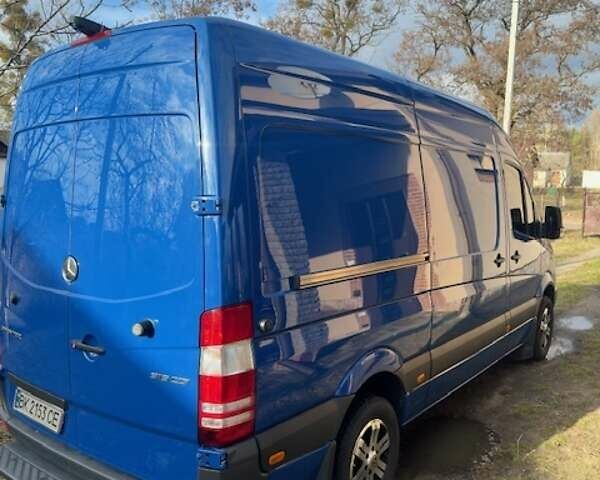 Синій Мерседес Sprinter, об'ємом двигуна 2.14 л та пробігом 349 тис. км за 16600 $, фото 3 на Automoto.ua