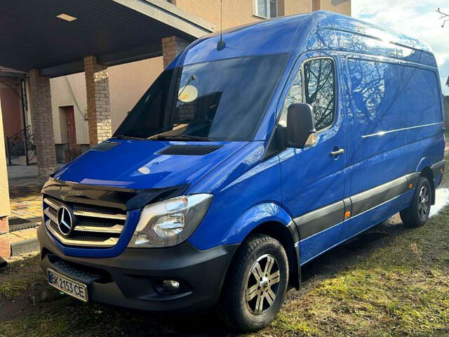 Синий Мерседес Sprinter, объемом двигателя 2.1 л и пробегом 350 тыс. км за 16500 $, фото 10 на Automoto.ua
