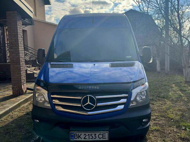 Синий Мерседес Sprinter, объемом двигателя 2.1 л и пробегом 350 тыс. км за 16500 $, фото 13 на Automoto.ua