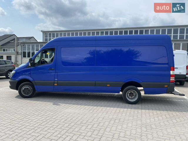 Синий Мерседес Sprinter, объемом двигателя 2.2 л и пробегом 109 тыс. км за 33900 $, фото 5 на Automoto.ua