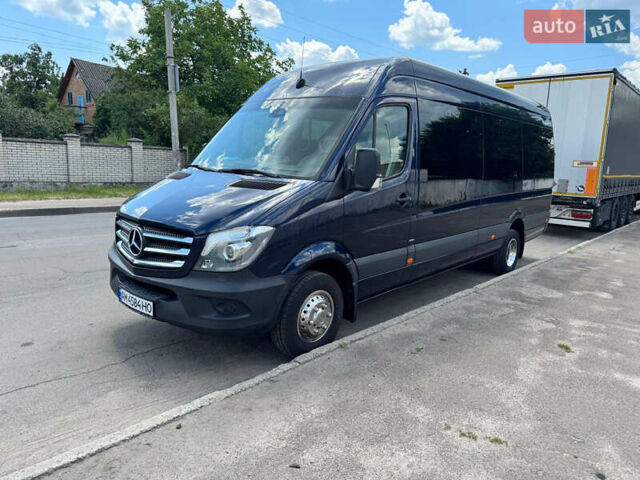 Синий Мерседес Sprinter, объемом двигателя 2.99 л и пробегом 388 тыс. км за 55000 $, фото 4 на Automoto.ua