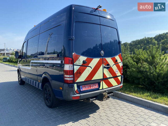 Синий Мерседес Sprinter, объемом двигателя 2.2 л и пробегом 199 тыс. км за 15500 $, фото 14 на Automoto.ua