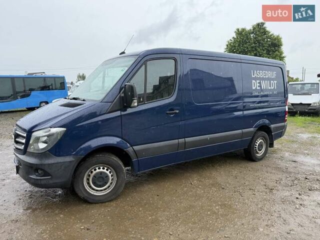 Синий Мерседес Sprinter, объемом двигателя 2.2 л и пробегом 290 тыс. км за 17990 $, фото 10 на Automoto.ua