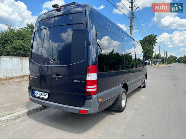 Синий Мерседес Sprinter, объемом двигателя 2.99 л и пробегом 388 тыс. км за 55000 $, фото 8 на Automoto.ua