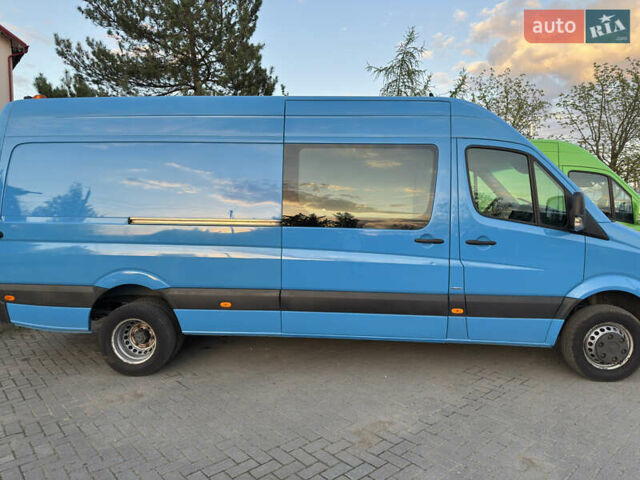 Синий Мерседес Sprinter, объемом двигателя 3 л и пробегом 312 тыс. км за 31574 $, фото 12 на Automoto.ua
