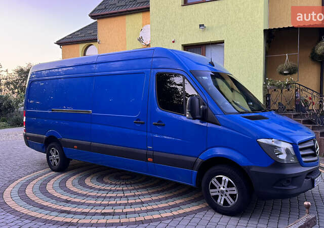 Синій Мерседес Sprinter, об'ємом двигуна 2.2 л та пробігом 280 тис. км за 18799 $, фото 14 на Automoto.ua