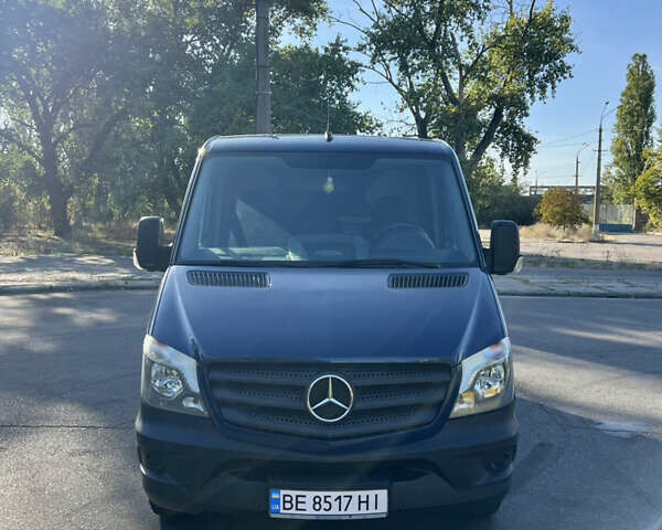Синий Мерседес Sprinter, объемом двигателя 2.14 л и пробегом 224 тыс. км за 21900 $, фото 1 на Automoto.ua