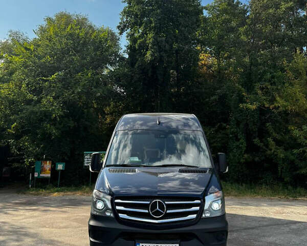 Синий Мерседес Sprinter, объемом двигателя 2.99 л и пробегом 388 тыс. км за 55000 $, фото 1 на Automoto.ua