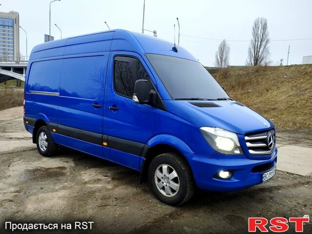 Синій Мерседес Sprinter, об'ємом двигуна 2.1 л та пробігом 128 тис. км за 20900 $, фото 10 на Automoto.ua