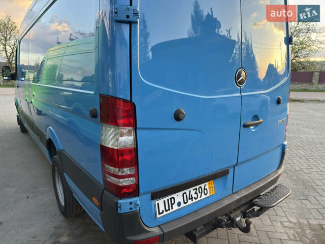 Синий Мерседес Sprinter, объемом двигателя 3 л и пробегом 312 тыс. км за 31574 $, фото 9 на Automoto.ua
