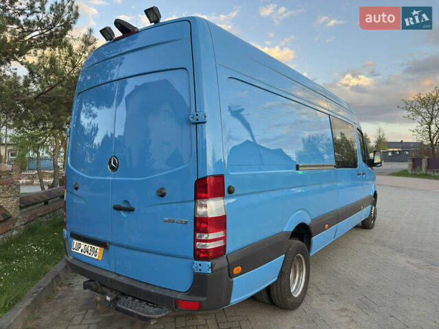 Синий Мерседес Sprinter, объемом двигателя 3 л и пробегом 312 тыс. км за 31574 $, фото 11 на Automoto.ua