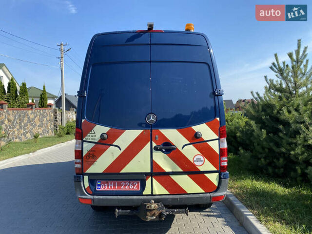 Синий Мерседес Sprinter, объемом двигателя 2.2 л и пробегом 199 тыс. км за 15500 $, фото 10 на Automoto.ua