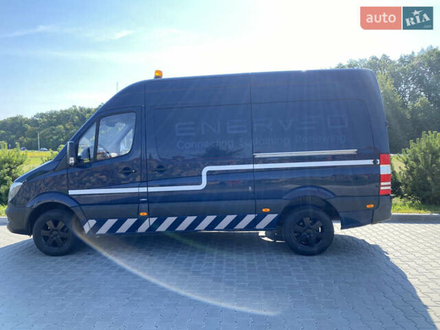 Синий Мерседес Sprinter, объемом двигателя 2.2 л и пробегом 199 тыс. км за 15500 $, фото 15 на Automoto.ua