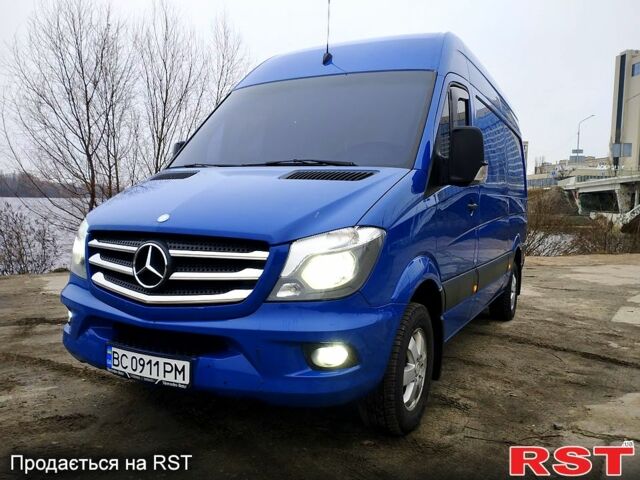 Синій Мерседес Sprinter, об'ємом двигуна 2.1 л та пробігом 128 тис. км за 20900 $, фото 1 на Automoto.ua