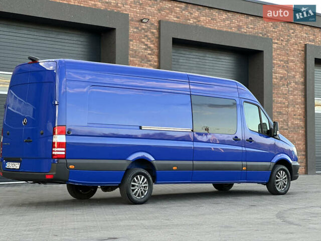 Синий Мерседес Sprinter, объемом двигателя 3 л и пробегом 351 тыс. км за 31600 $, фото 9 на Automoto.ua