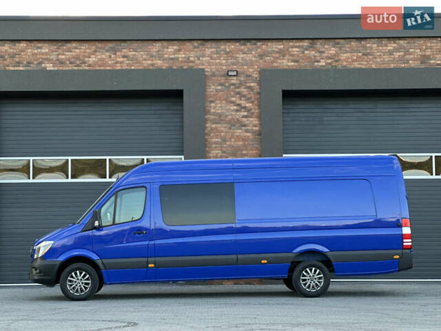 Синий Мерседес Sprinter, объемом двигателя 3 л и пробегом 351 тыс. км за 31600 $, фото 3 на Automoto.ua