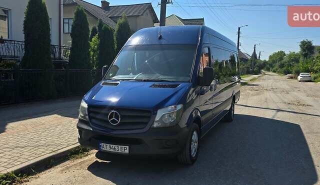 Синий Мерседес Sprinter, объемом двигателя 2.14 л и пробегом 100 тыс. км за 25000 $, фото 5 на Automoto.ua
