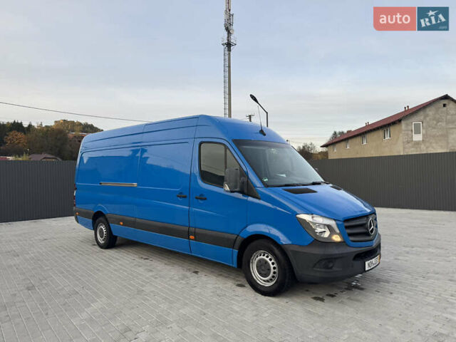 Синий Мерседес Sprinter, объемом двигателя 3 л и пробегом 267 тыс. км за 34300 $, фото 29 на Automoto.ua