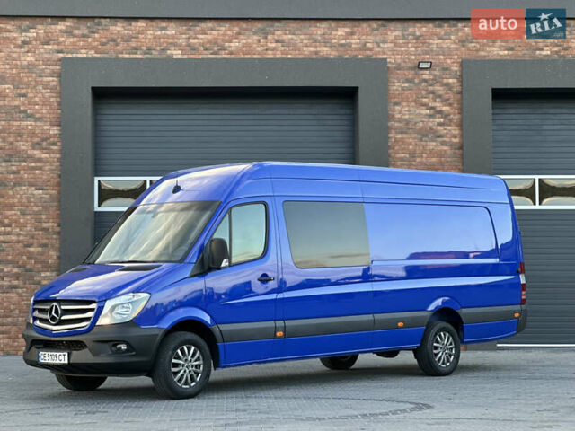 Синий Мерседес Sprinter, объемом двигателя 3 л и пробегом 351 тыс. км за 31600 $, фото 2 на Automoto.ua