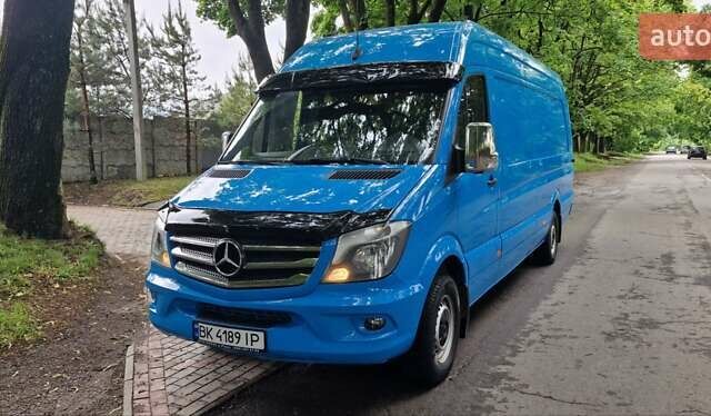 Синий Мерседес Sprinter, объемом двигателя 3 л и пробегом 281 тыс. км за 31800 $, фото 20 на Automoto.ua