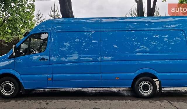 Синий Мерседес Sprinter, объемом двигателя 3 л и пробегом 281 тыс. км за 31800 $, фото 14 на Automoto.ua