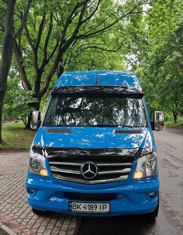 Синий Мерседес Sprinter, объемом двигателя 3 л и пробегом 281 тыс. км за 31800 $, фото 22 на Automoto.ua