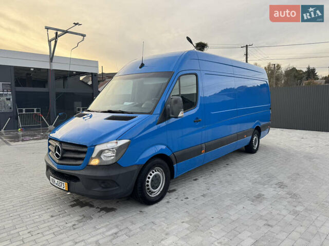 Синий Мерседес Sprinter, объемом двигателя 3 л и пробегом 267 тыс. км за 34300 $, фото 42 на Automoto.ua