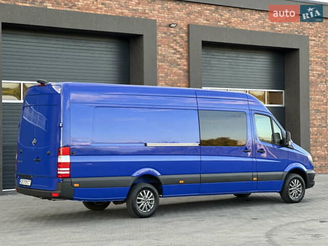 Синий Мерседес Sprinter, объемом двигателя 3 л и пробегом 351 тыс. км за 31600 $, фото 10 на Automoto.ua