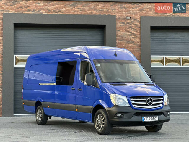Синий Мерседес Sprinter, объемом двигателя 3 л и пробегом 351 тыс. км за 31600 $, фото 6 на Automoto.ua