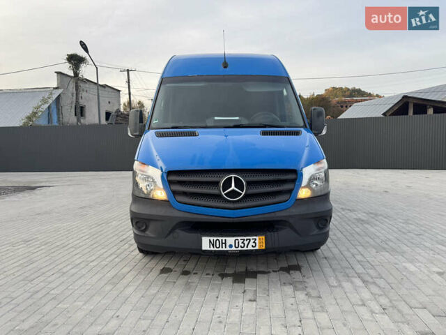 Синий Мерседес Sprinter, объемом двигателя 3 л и пробегом 267 тыс. км за 34300 $, фото 27 на Automoto.ua