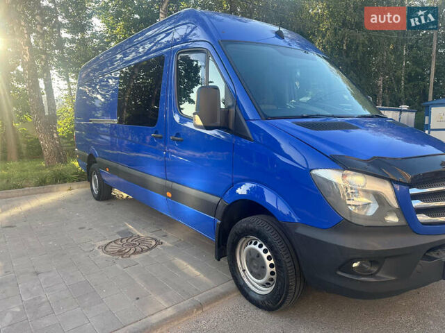 Синий Мерседес Sprinter, объемом двигателя 3 л и пробегом 787 тыс. км за 31000 $, фото 1 на Automoto.ua