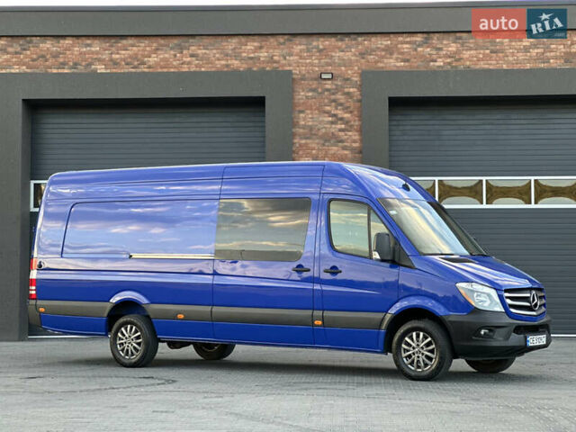 Синий Мерседес Sprinter, объемом двигателя 3 л и пробегом 351 тыс. км за 31600 $, фото 7 на Automoto.ua