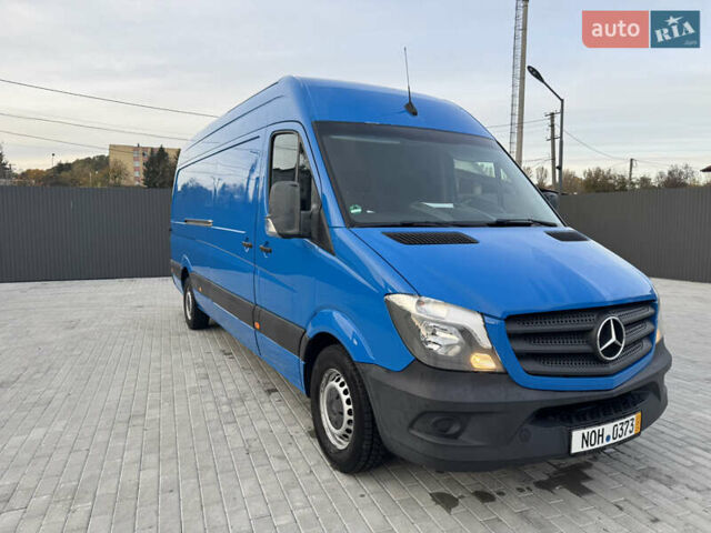 Синий Мерседес Sprinter, объемом двигателя 3 л и пробегом 267 тыс. км за 34300 $, фото 28 на Automoto.ua