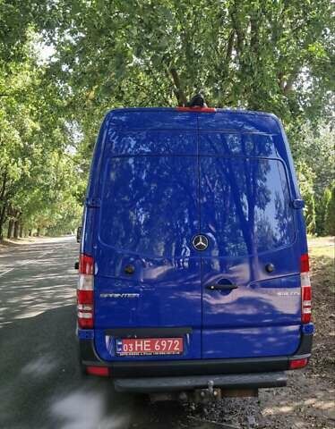 Синий Мерседес Sprinter, объемом двигателя 3 л и пробегом 293 тыс. км за 31800 $, фото 14 на Automoto.ua