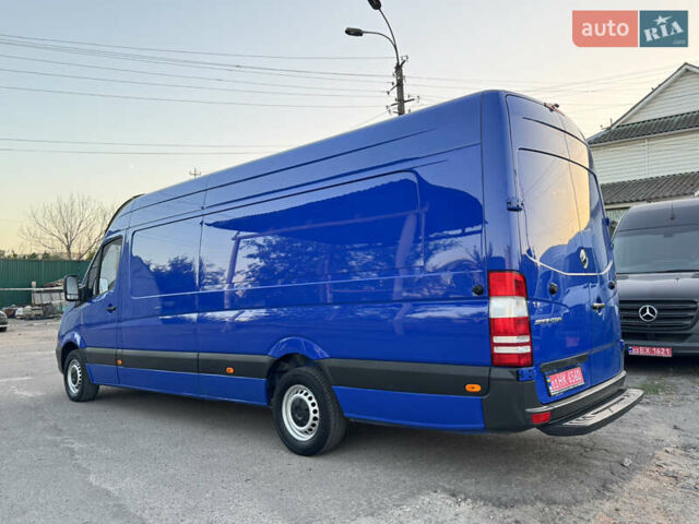 Синий Мерседес Sprinter, объемом двигателя 2.2 л и пробегом 297 тыс. км за 21900 $, фото 9 на Automoto.ua