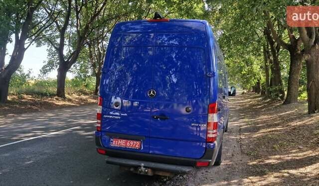 Синий Мерседес Sprinter, объемом двигателя 3 л и пробегом 293 тыс. км за 31800 $, фото 17 на Automoto.ua