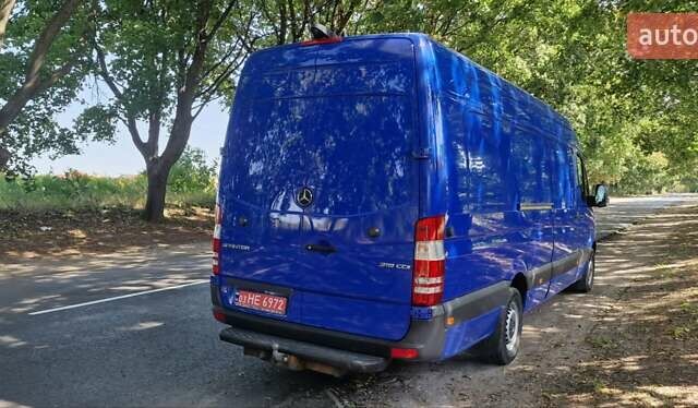 Синий Мерседес Sprinter, объемом двигателя 3 л и пробегом 293 тыс. км за 31800 $, фото 16 на Automoto.ua